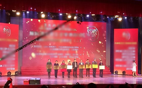 頒獎(jiǎng)典禮作文(優(yōu))