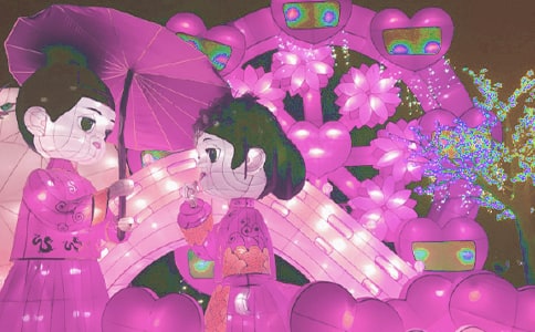 賞花燈四年級(jí)作文