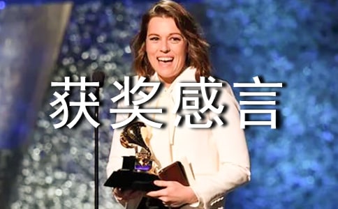 有關(guān)團(tuán)隊(duì)最佳績效獎(jiǎng)獲獎(jiǎng)感言